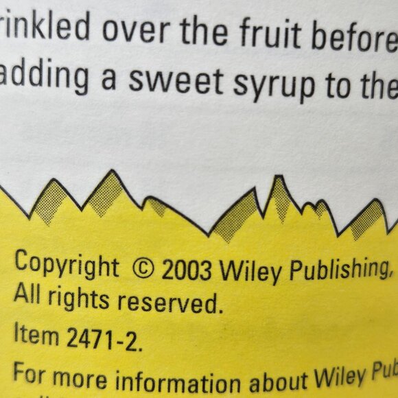 Vintage 2003 Canning and Preserving for Dummies Cookbook Reference Book - Picture 3 of 16